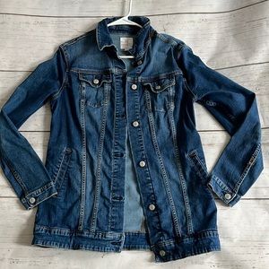 Lularoe Denim Jaxon Jacket size Large